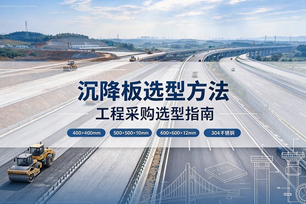 麟游沉降板选择方法