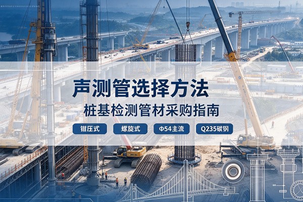 麟游声测管选型标准