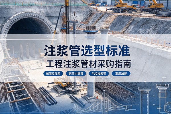 麟游注浆管选型标准
