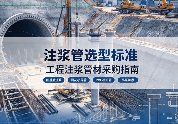 麟游注浆管选型标准